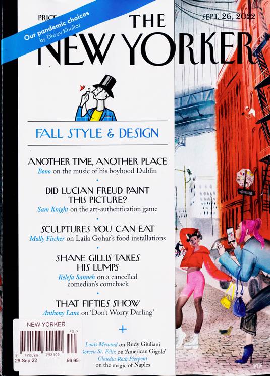 New Yorker Magazine Subscription | Buy At Newsstand.co.uk | Intl ...