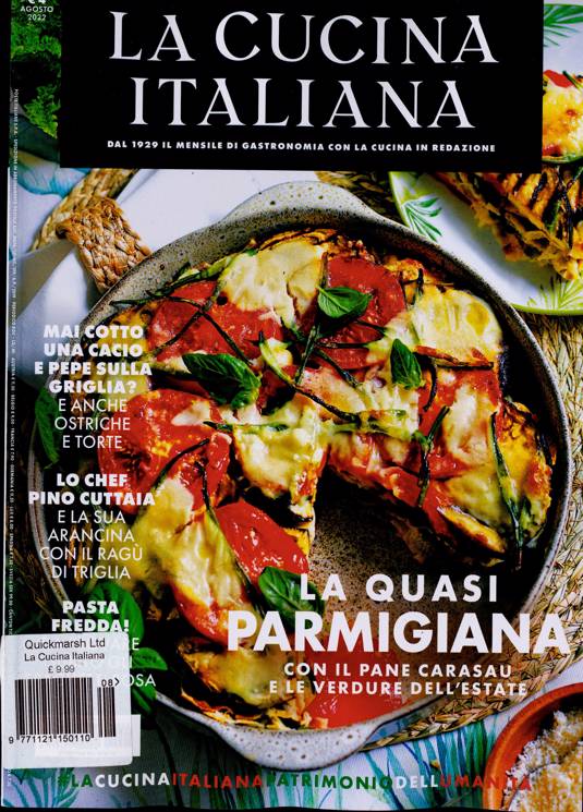 La Cucina Italiana Magazine Subscription | Buy at Newsstand.co.uk | Italian