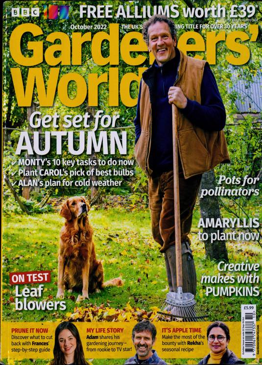 Bbc Gardeners World Magazine Subscription Buy At Newsstand Co Uk Gardening