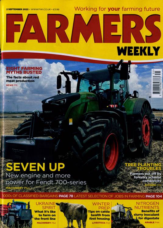 Farmers Weekly Magazine Subscription | Buy at Newsstand.co.uk | Agriculture