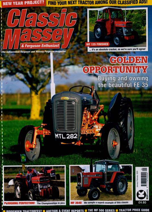 Classic Massey Ferguson Magazine Subscription | Buy at Newsstand.co.uk ...