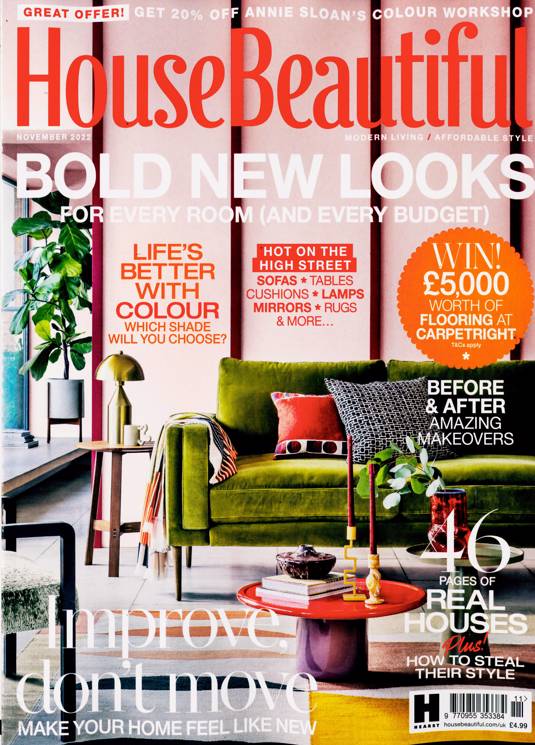 House Beautiful Magazine Subscription Buy at Newsstand.co.uk Home