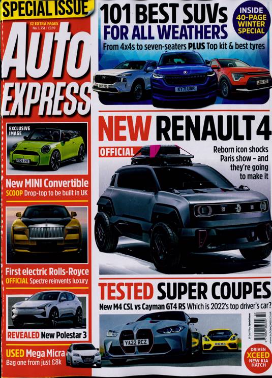 Auto Express Specials Magazine Subscription | Buy at  |  General Car