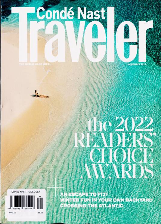 Conde Nast Traveller Usa Magazine Subscription | Buy at Newsstand.co.uk ...