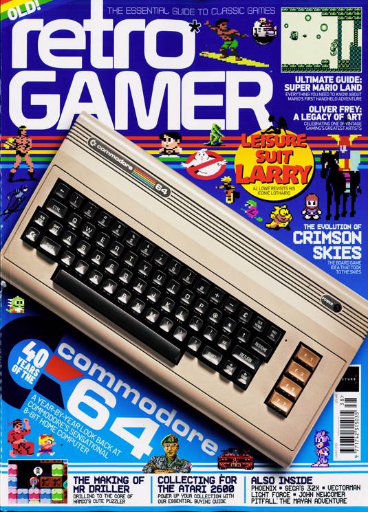 Retro Gamer Magazine Subscription | Buy At Newsstand.co.uk | General Gaming