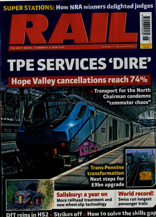 Rail Magazine Subscription | Buy At Newsstand.co.uk | Railways