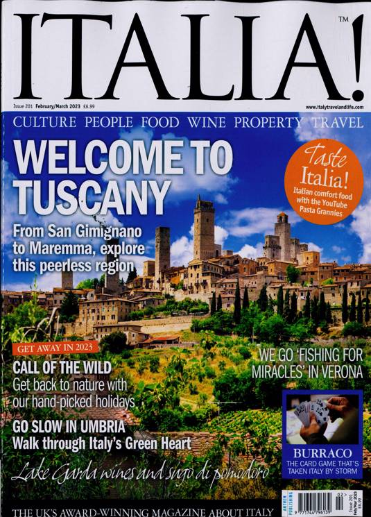 italy travel magazine subscription