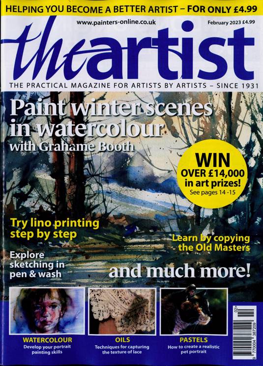 Artist Magazine Subscription | Buy at Newsstand.co.uk | Visual Arts