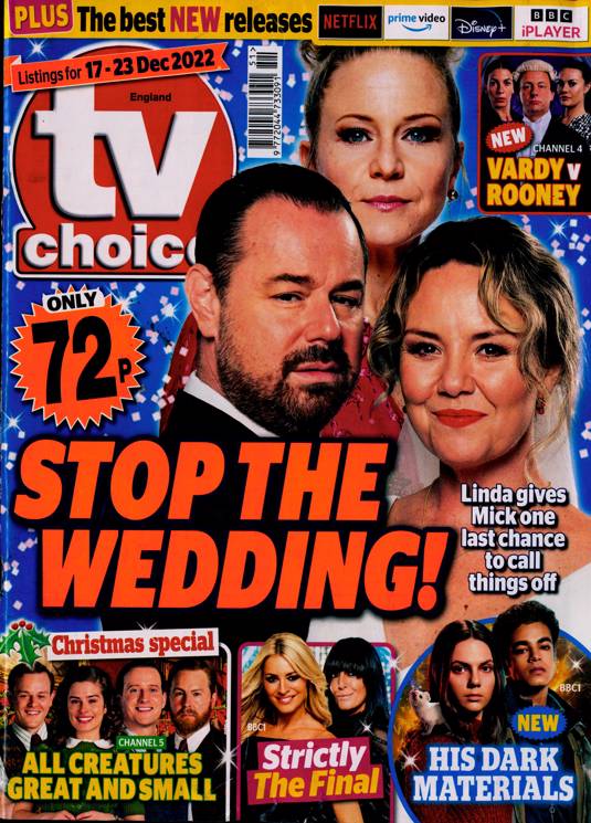 Tv Choice England Magazine Subscription | Buy at Newsstand.co.uk | TV ...