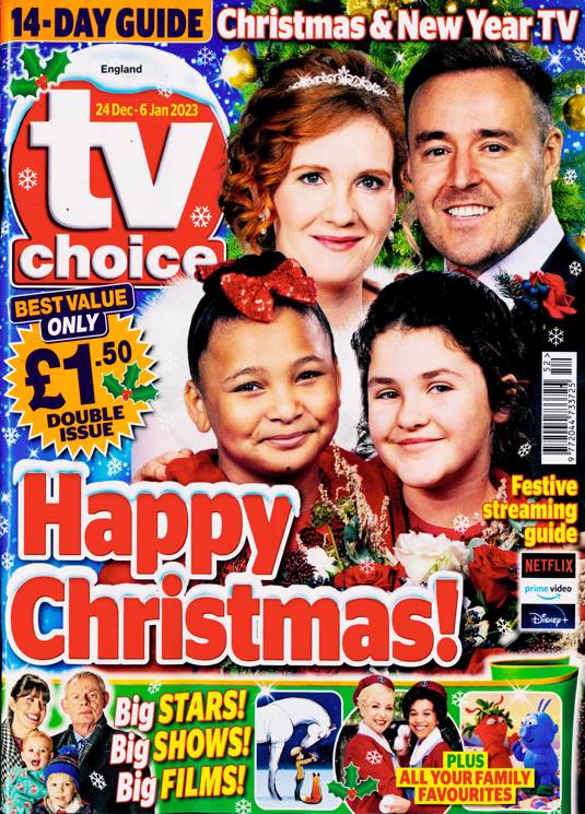 Tv Choice England Magazine Subscription | Buy at Newsstand.co.uk | TV ...