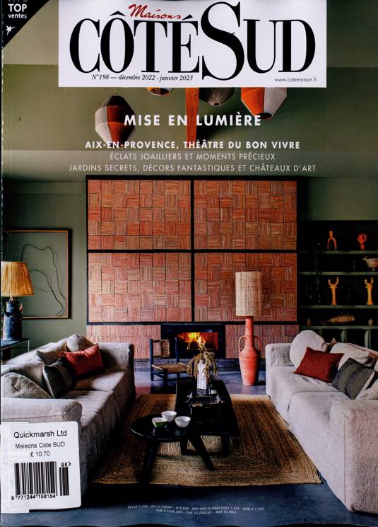 Maisons Cote Sud Magazine Subscription | Buy at Newsstand.co.uk | French