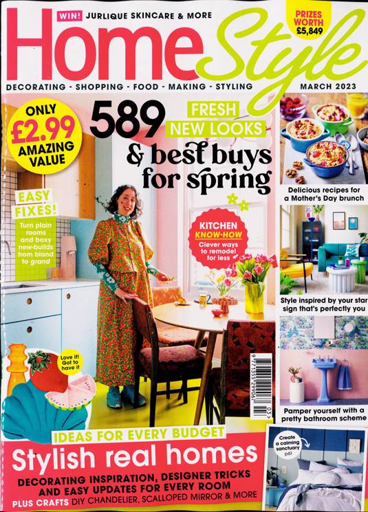 Homestyle Magazine Subscription | Buy at Newsstand.co.uk | DIY