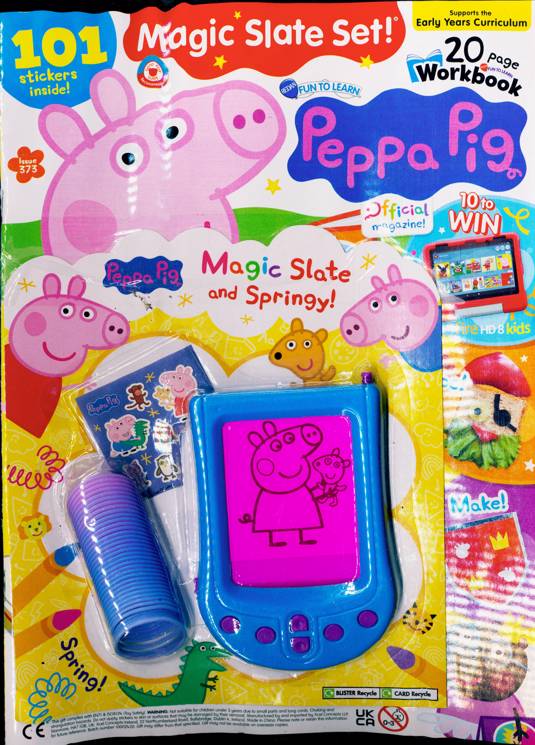 Peppa Pig Magazine Subscription | Buy at Newsstand.co.uk | Pre School