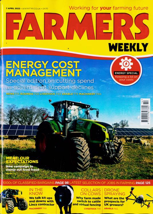 Farmers Weekly Magazine Subscription | Buy At Newsstand.co.uk | Agriculture