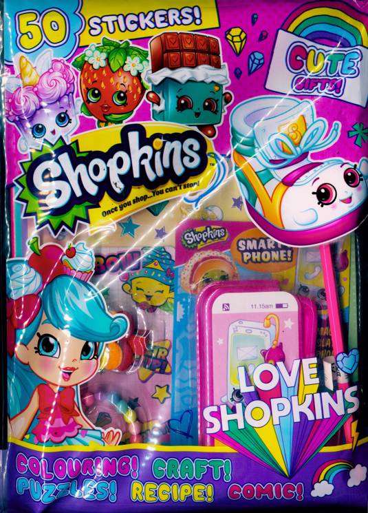 Shopkins Magazine Subscription | Buy at Newsstand.co.uk | Primary Girls