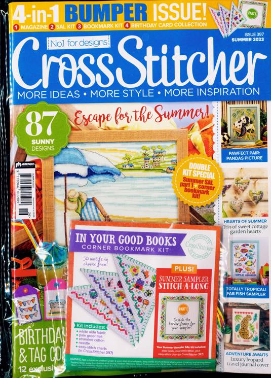 CrossStitcher Magazine May 2023 Back Issue