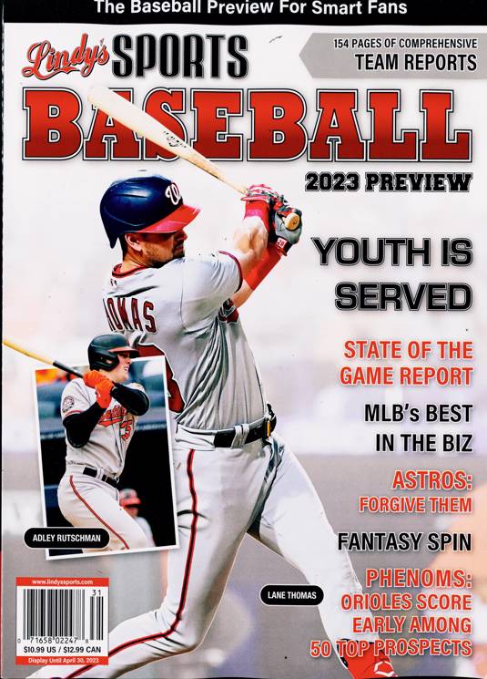 Lindys Pro Baseball Preview Magazine Subscription