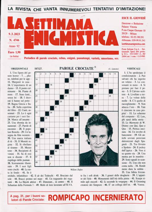 La Settimana Enigmistica Magazine Subscription, Buy at