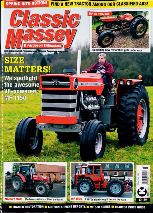 Classic Massey Ferguson Magazine Subscription | Buy at Newsstand.co.uk ...