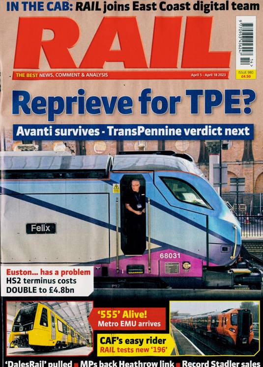 Rail Magazine Subscription | Buy At Newsstand.co.uk | Railways