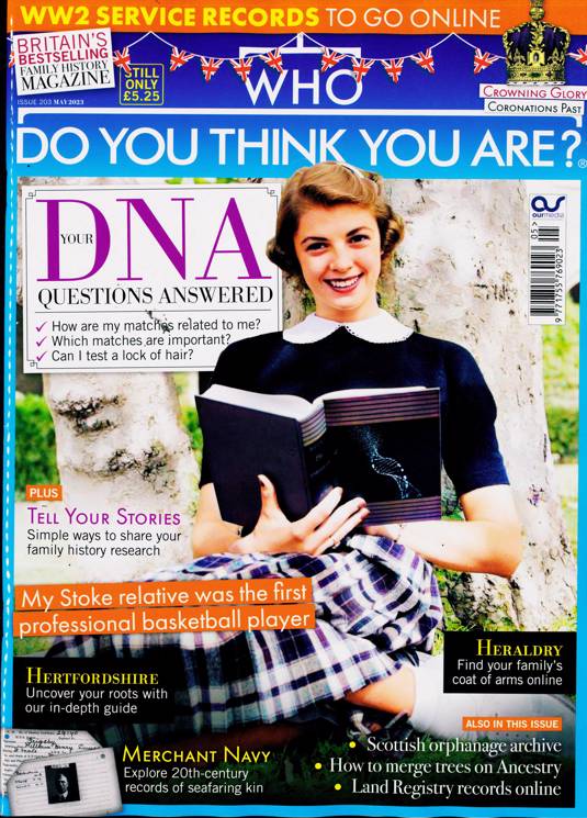 When is DNA Family Secrets on TV? - Who Do You Think You Are Magazine